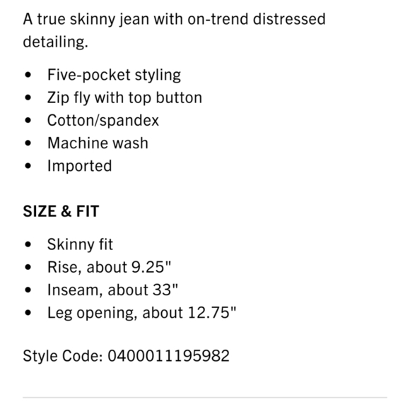 NWOT 7FOR ALL MANKIND RYLEY DISTRESSED JEAN/ITALIAN FABRIC/SOLD OUT ONLINE - Picture 8 of 16